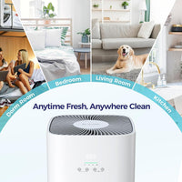 Air Purifier for Home Large Room & Pets, Covers up to 1800 Ft² with CADR 242 CFM, H13 HEPA Filter, Air Quality Display, Smart App Control, Quiet Sleep Mode, Remove Dust, Smoke & Odor