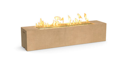 American Fyre Designs Milan Low Linear Fire Table | 72" GFRC