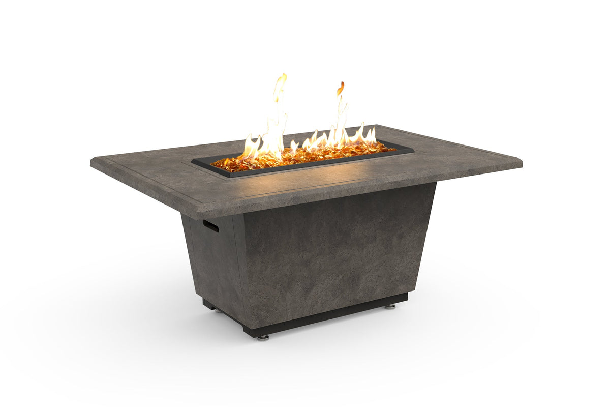 American Fyre Designs Cosmo Rectangle Fire Table | 54" GFRC