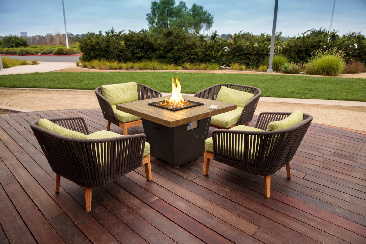 American Fyre Designs Cosmo Rectangle Fire Table | 54" GFRC