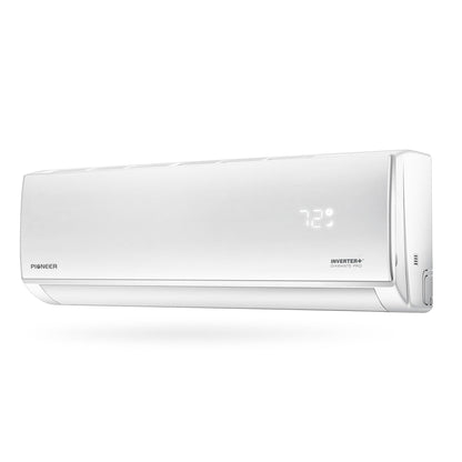 Pioneer® Diamante Pro™ 24,000 BTU 21 SEER2 230V High-Wall Ductless Mini-Split Air Conditioner Inverter Heat Pump with 16 Ft. Kit