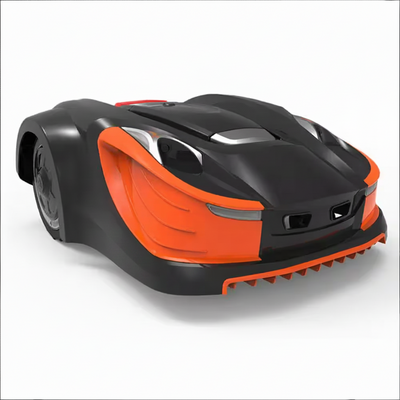 Robot Lawn Mower Built to Handle Half-Acre Yards, 28V Battery, 8-Inch Cut, Boundary Wire Navigation
