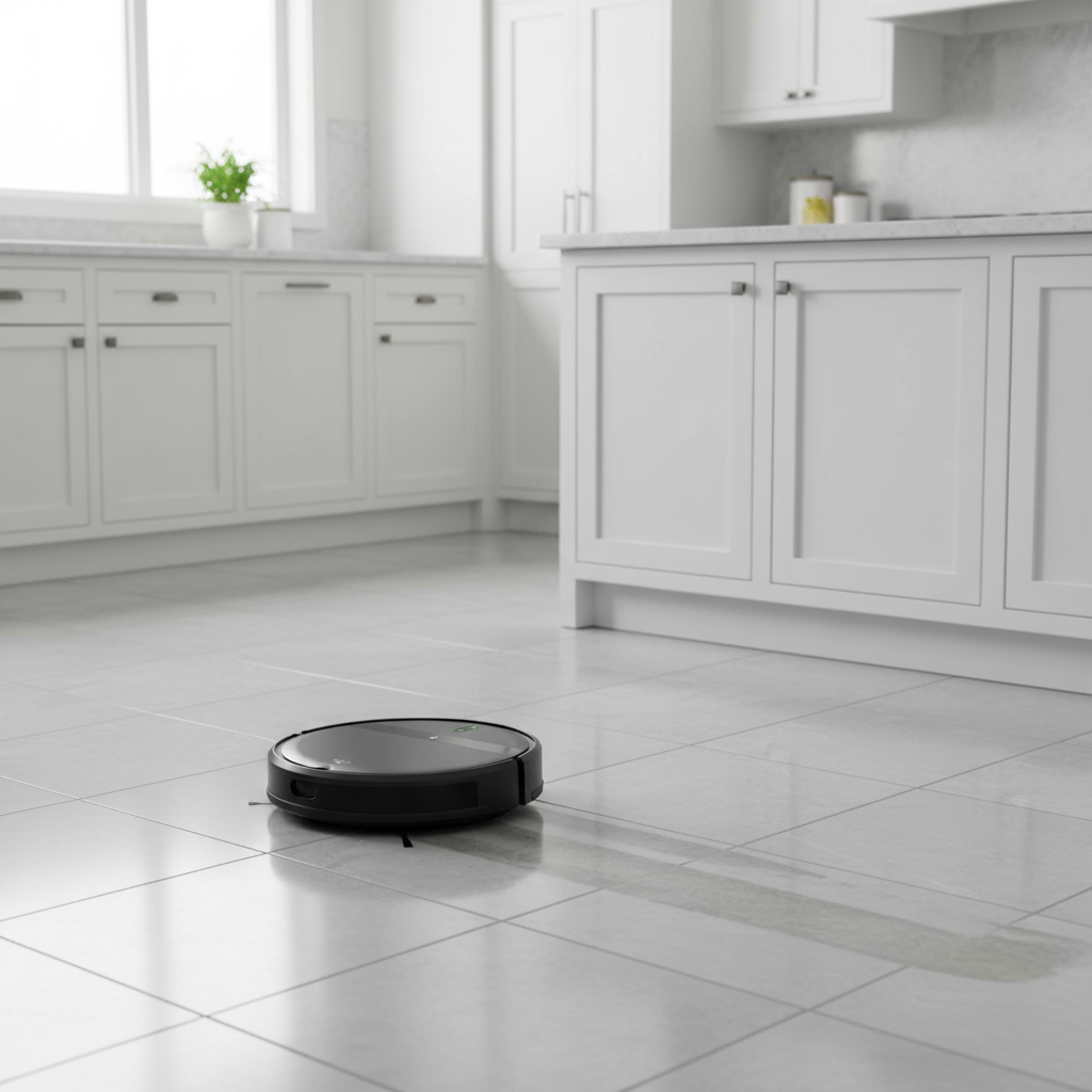 Robot Vacuum and Mop Combo, Ultra Slim, Smart 3D Obstacle Avoidance, Tangle-Free Robotic Vacuum Cleaner for Pet Hair, Hard Floor & Carpet, App/Alexa/Google Control